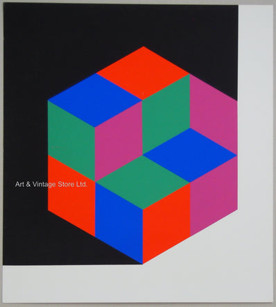 Victor Vasarely - Original Serigraph 1976 - Collectible Art