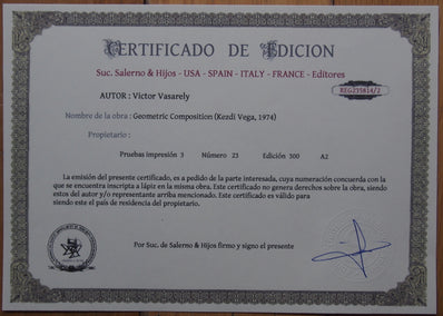 Victor Vasarley - Fine Art Print