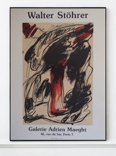 Walter Stohrer - Original Artist Poster 1984