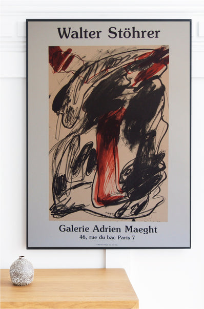 Walter Stohrer - Original Artist Poster 1984