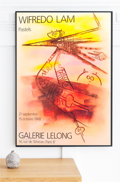 Wilfredo Lam Original Artist Poster 1988