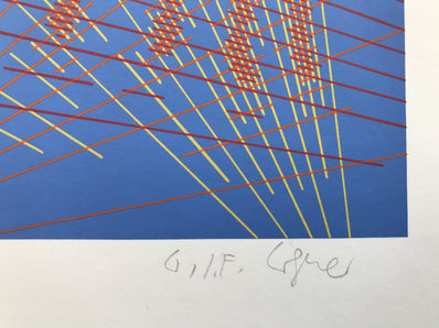 G.I.F Wagner - Hand Signed Lithograph 1983
