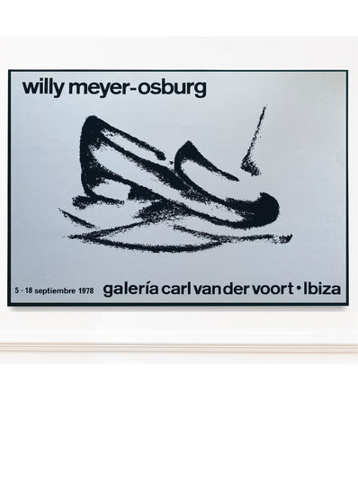 Willy Meyer-Osburg – 1978 Original Limited Edition Screen Print