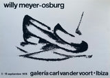 Willy Meyer-Osburg – 1978 Original Limited Edition Screen Print
