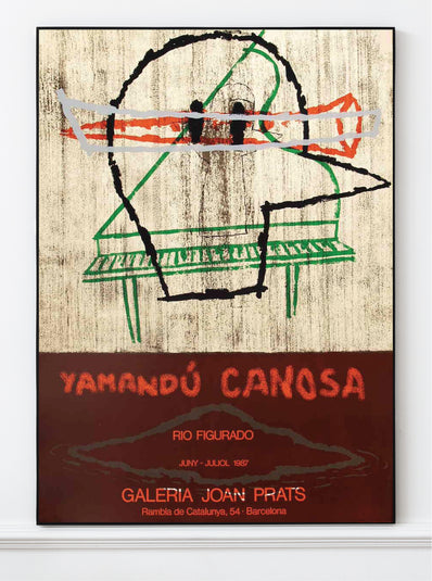 Yamandú Canosa - Original Artist Poster 1987