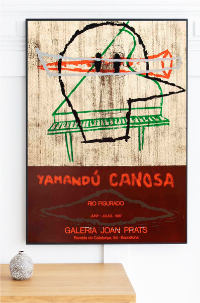 Yamandú Canosa - Original Artist Poster 1987