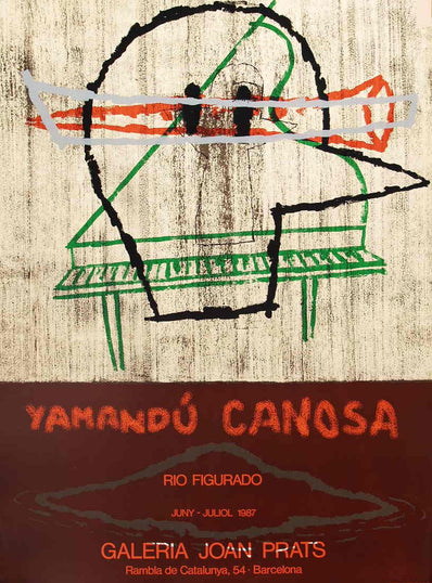 Yamandú Canosa - Original Artist Poster 1987