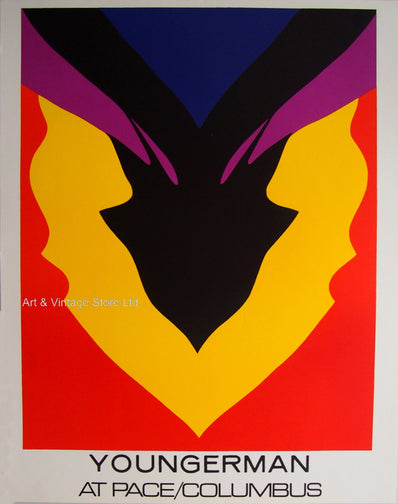 Jack Youngerman – Original Artist Poster 1971