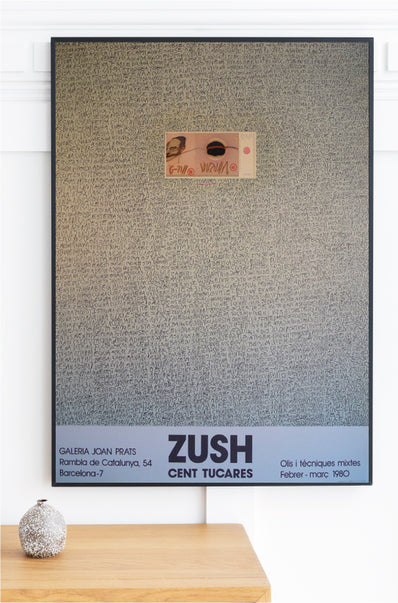 Zush - Original Artist Poster 1980