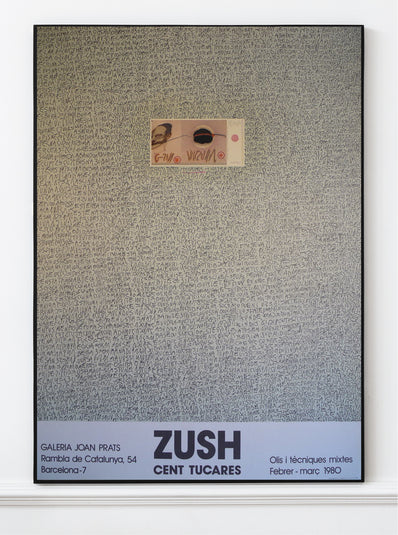 Zush - Original Artist Poster 1980