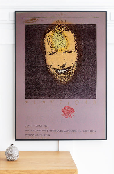 Zush - Original Artist Poster 1987