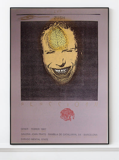 Zush - Original Artist Poster 1987