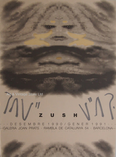 Zush - Original Artist Poster 1991