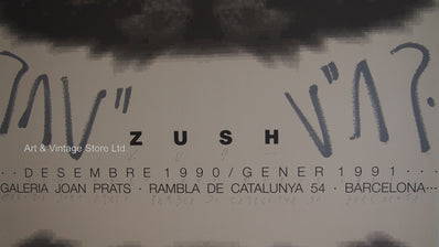 Zush - Original Artist Poster 1991