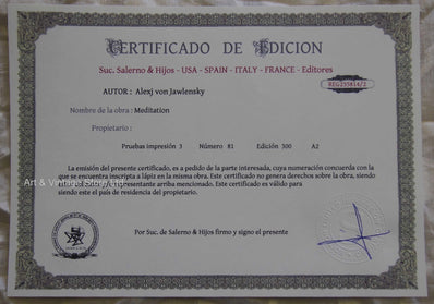 Alexej von Jawlensky - Fine Art Print