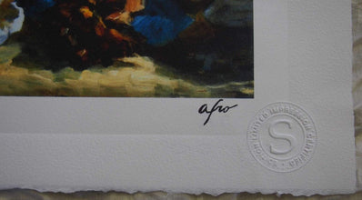 Afro Balsadella - Hand Pressed Print