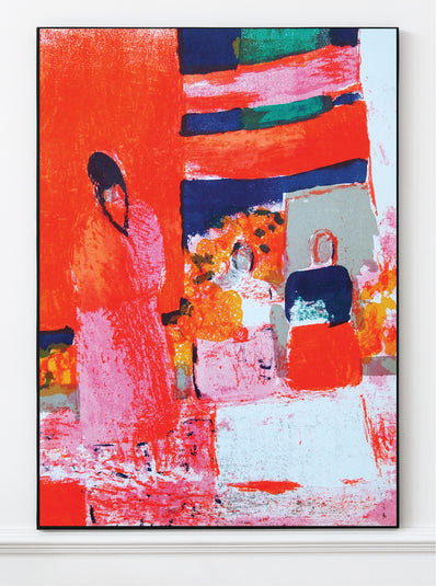 Bernard Cathelin Vintage Print - Original Lithograph 1964