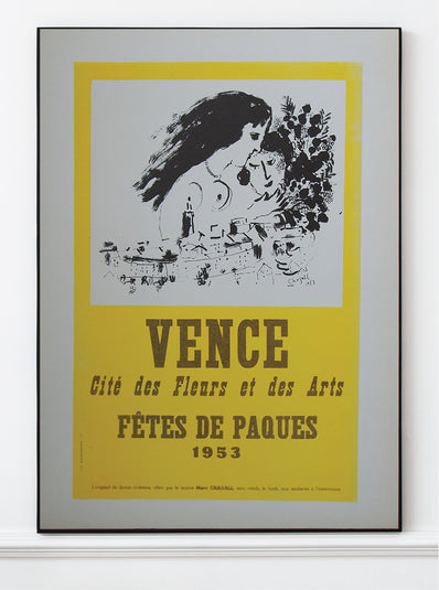 Marc Chagall Vintage Print - Original Lithograph 1959