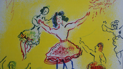 Marc Chagall - Original Lithograph 1965
