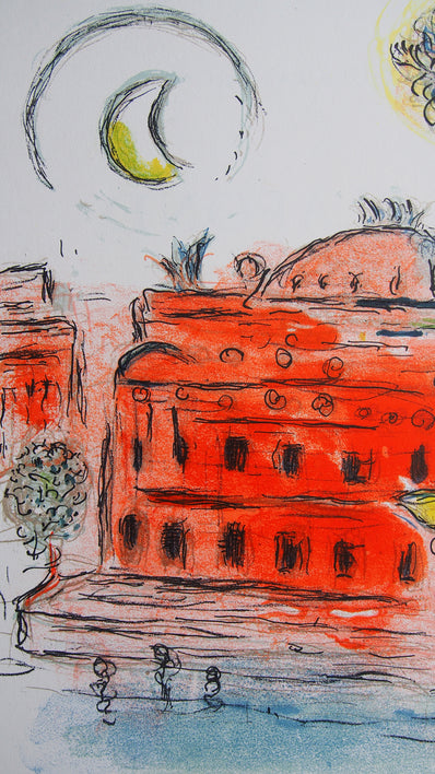 Marc Chagall - Original Lithograph 1965