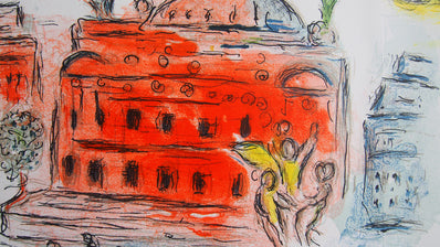 Marc Chagall - Original Lithograph 1965