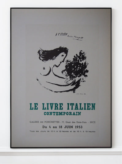 Marc Chagall Vintage Print - Original Lithograph 1959