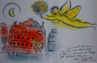 Marc Chagall - Original Lithograph 1965