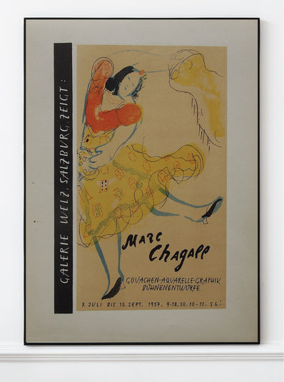 Marc Chagall Vintage Print - Original Lithograph 1959
