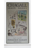 Marc Chagall Original Artist Poster 1977