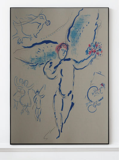 Marc Chagall - Original Lithograph 1965