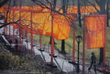 Christo exhibition poster - Central Park