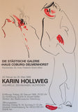 Karin Hollweg - Original Artist Poster 1988