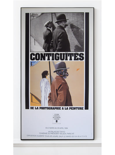 Contiguites - Original Artist Poster 1984