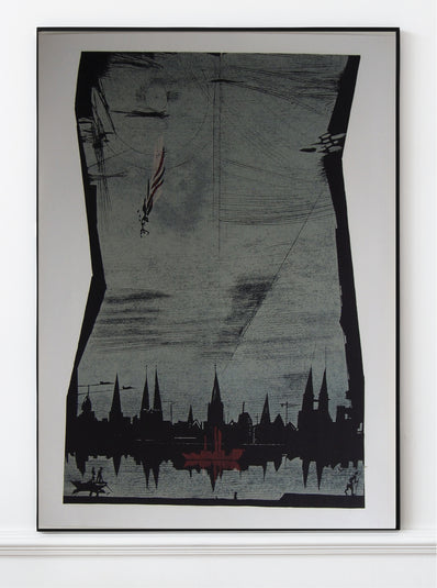 Detlef Willand - Original Woodcut