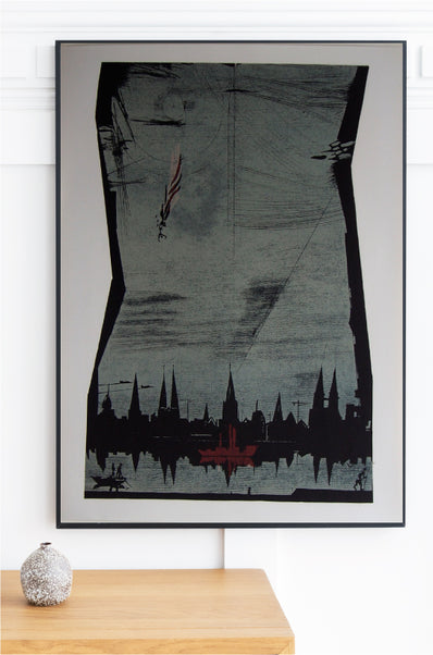 Detlef Willand - Original Woodcut