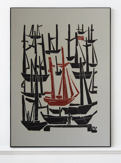 Detlef Willand - Original Woodcut