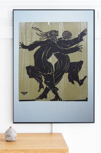 Detlef Willand - Original Woodcut