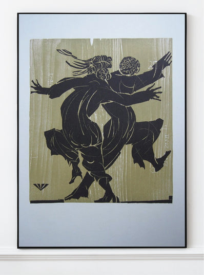 Detlef Willand - Original Woodcut