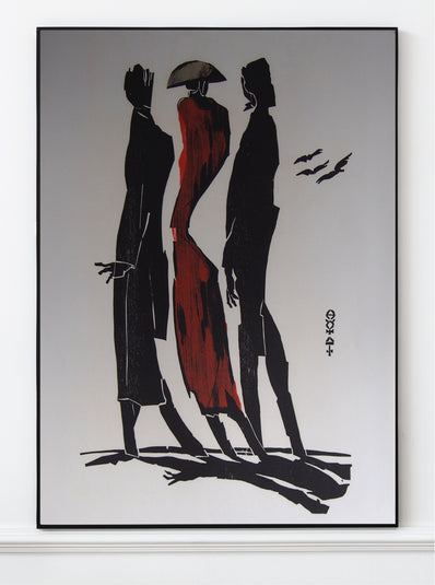 Detlef Willand - Original Woodcut