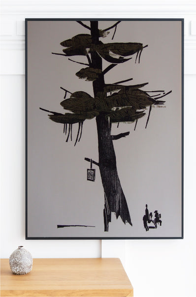 Detlef Willand - Original Woodcut