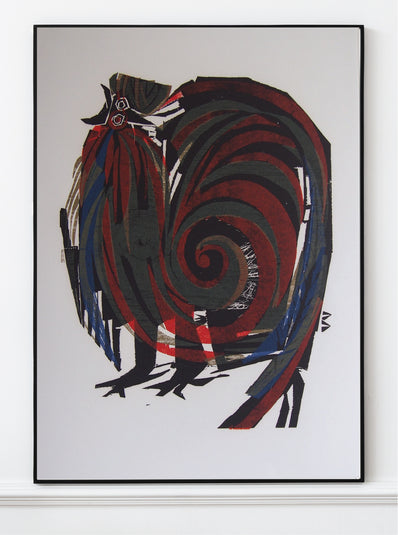 Detlef Willand - Original Woodcut