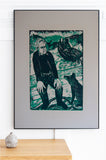 Eateban Fekete - Original Limited Edition Woodcut