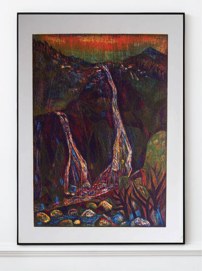 Eateban Fekete - Original Limited Edition Woodcut