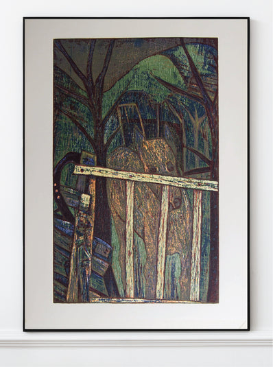 Eateban Fekete - Original Limited Edition Woodcut