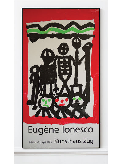 Eugène Ionesco - Original Artist Poster 1989
