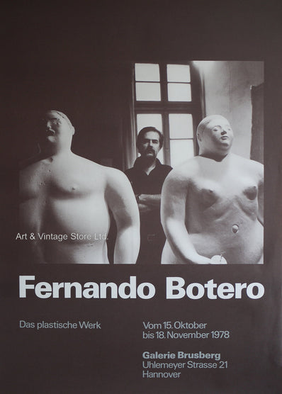Fernando Botero - Original Artist Poster 1978