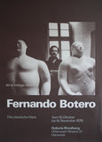 Fernando Botero - Original Artist Poster 1978