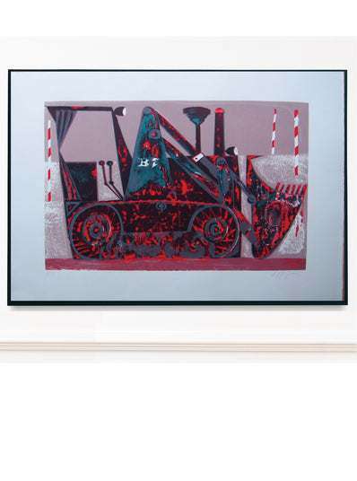 Erich Husemann - Original Serigraph 1990 - Collectible Art