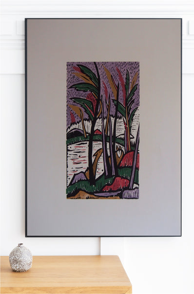 Hinricus Bicker-Riepe - Original Woodcut