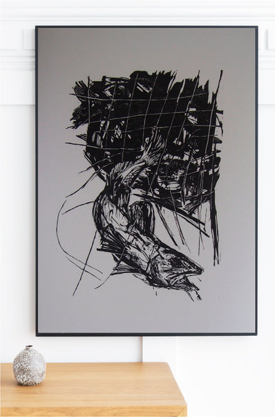 Jorg Bernkoff - Original Limited Edition Woodcut